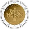 Lettland 2 Euro Keramik -