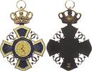 Belgien Orden / Ehrenzeichen (NP) Replik - Belgien - Königlicher Orden des Löwen - König Leopold II. - Verdienst -