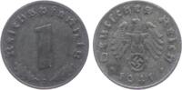 Drittes Reich 1 Reichspfennig 1 Reichspfennig - mit Hakenkreuz -