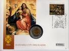 Vatikan 500 Lire Papst Johannes Paul II. - Numisbrief - Weihnachten 1995 -