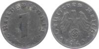 Drittes Reich 1 Reichspfennig 1 Reichspfennig - mit Hakenkreuz -
