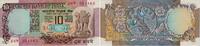Indien 10 Rupees / Rupien Banknote - Indien - 1985-1990 - 10 Rupees / Rupien - Pfauen -
