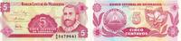 Nicaragua 5 Centavos de Cordoba Banknote - Nicaragua - 1991 - 5 Centavos de Cordoba - Francisco H. de Cordoba -