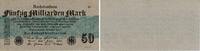 Weimarer Republik 50 Milliarden Mark Inflation - Weimarer Republik - 1923 - 50.000.000 Mark - FZ:H -