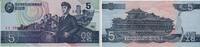 Korea Nord 5 Won Banknote - Korea Nord - 1998 - 5 Won - Tempel - Gruppe -