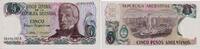 Argentinien 5 Pesos Banknote - Argentinien - 1983 - 5 Pesos - San Martin - Monumento ala Bandera -