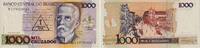Brasilien 1000 Cruzados Banknote - Brasilien - 1989 - 1000 Cruzados - 1 Cruzado Novo Aufdruck -