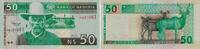 Namibia 50 Dollars Banknote - Namibia - 1993 - 50 Dollars - Kudu - Antilope - Waldantilope - Tiere -