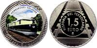 Spanien 1,5 Euro Historische Eisenbahn - Hamburgues Volador -