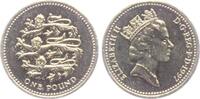Großbritannien 1 Pound Elisabeth II. (1952-2022) - 3 Leoparden -