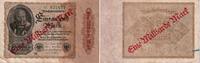 Weimarer Republik 1000 Mark Banknote - 1923 - 1 Milliarde Mark - Kn-Nr. grün 6-stellig - Bogen-WZ 2 -