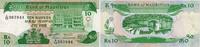 Mauritius 10 Rupees / Rupien Banknote - Mauritius - 10 Rupees / Rupien - Brücke -