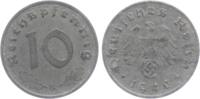 Drittes Reich 10 Reichspfennig 10 Reichspfennig - mit Hakenkreuz -