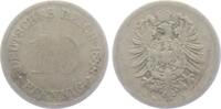 Kaiserreich 10 Pfennig 10 Pfennig - kleiner Adler -