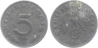 Drittes Reich 5 Reichspfennig 5 Reichspfennig - mit Hakenkreuz -