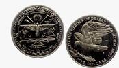 Marshall Inseln 5 Dollars Dessert Strom -