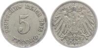 Kaiserreich 5 Pfennig 5 Pfennig - großer Adler -