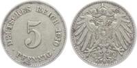 Kaiserreich 5 Pfennig 5 Pfennig - großer Adler -
