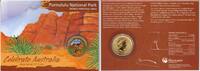 Australien 1 Dollar - farbig Känguruh - Purnululu National Park - Celebrate Australia -