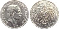 Sachsen - Kaiserreich 5 Mark König Friedrich August III. von Sachsen (1904-1918) -