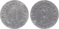 Drittes Reich 1 Reichspfennig 1 Reichspfennig - mit Hakenkreuz -