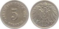 Kaiserreich 5 Pfennig 5 Pfennig - großer Adler -
