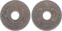 Ostafrika 5 Cents 1951 George VI. (1936-1952) - Lochgeld TTB-SUP