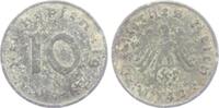 Drittes Reich 10 Reichspfennig 10 Reichspfennig - mit Hakenkreuz -