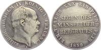 Brandenburg-Preußen Ausbeutetaler Friedrich Wilhelm IV. (1840-1861) -