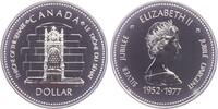 Kanada 1 Dollar 25 Jahre Thronbesteigung -