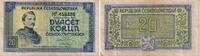 Tschechoslowakei - CSSR - CZ 20 Korun / Kronen Banknote - Tschecholslowakei - 20 Korun / Kronen - 1945 -
