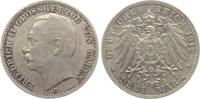 Baden 3 Mark Friedrich II. von Baden (1907-1918) -