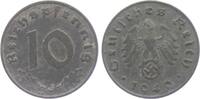 Drittes Reich 10 Reichspfennig 10 Reichspfennig - mit Hakenkreuz -