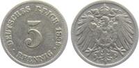 Kaiserreich 5 Pfennig 5 Pfennig - großer Adler -