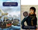 Malta 2 Euro im Blister 225. Jahrestag der Ankunft der Franzosen in Malta - Napoleon Bonaparte -