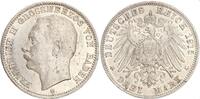 Baden - Kaiserreich 3 Mark Friedrich II. (1907-1918) -