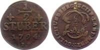 Jülich-Berg 1/2 Stüber Karl Theodor (1742-1799) -