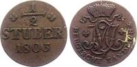 Jülich-Berg 1/2 Stüber Maximilian IV. Joseph von Bayern (1799-1806) -