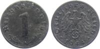 Drittes Reich 1 Reichspfennig 1 Reichspfennig - mit Hakenkreuz -