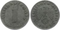 Drittes Reich 1 Reichspfennig 1 Reichspfennig - mit Hakenkreuz -