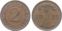 Weimarer Republik 2 Reichspfennig 2 Reichspfennig - mit Ährenbndel -