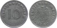 Drittes Reich 10 Reichspfennig 10 Reichspfennig - mit Hakenkreuz -