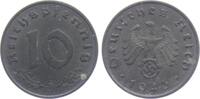Drittes Reich 10 Reichspfennig 10 Reichspfennig - mit Hakenkreuz -