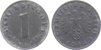 Drittes Reich 1 Reichspfennig 1 Reichspfennig - mit Hakenkreuz -
