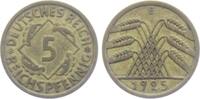 Weimarer Republik 5 Reichspfennig 5 Reichspfennig - mit Ährenbündel -
