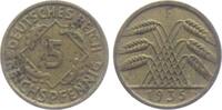 Weimarer Republik 5 Reichspfennig 5 Reichspfennig - mit Ährenbündel -