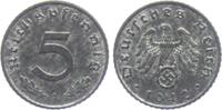 Drittes Reich 5 Reichspfennig 5 Reichspfennig - mit Hakenkreuz -