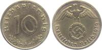 Drittes Reich 10 Reichspfennig 10 Reichspfennig - mit Hakenkreuz -