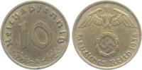 Drittes Reich 10 Reichspfennig 10 Reichspfennig - mit Hakenkreuz -