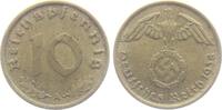 Drittes Reich 10 Reichspfennig 10 Reichspfennig - mit Hakenkreuz -